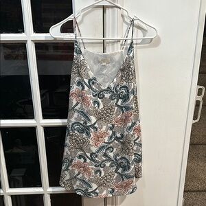 LOFT Floral Print Cami Top